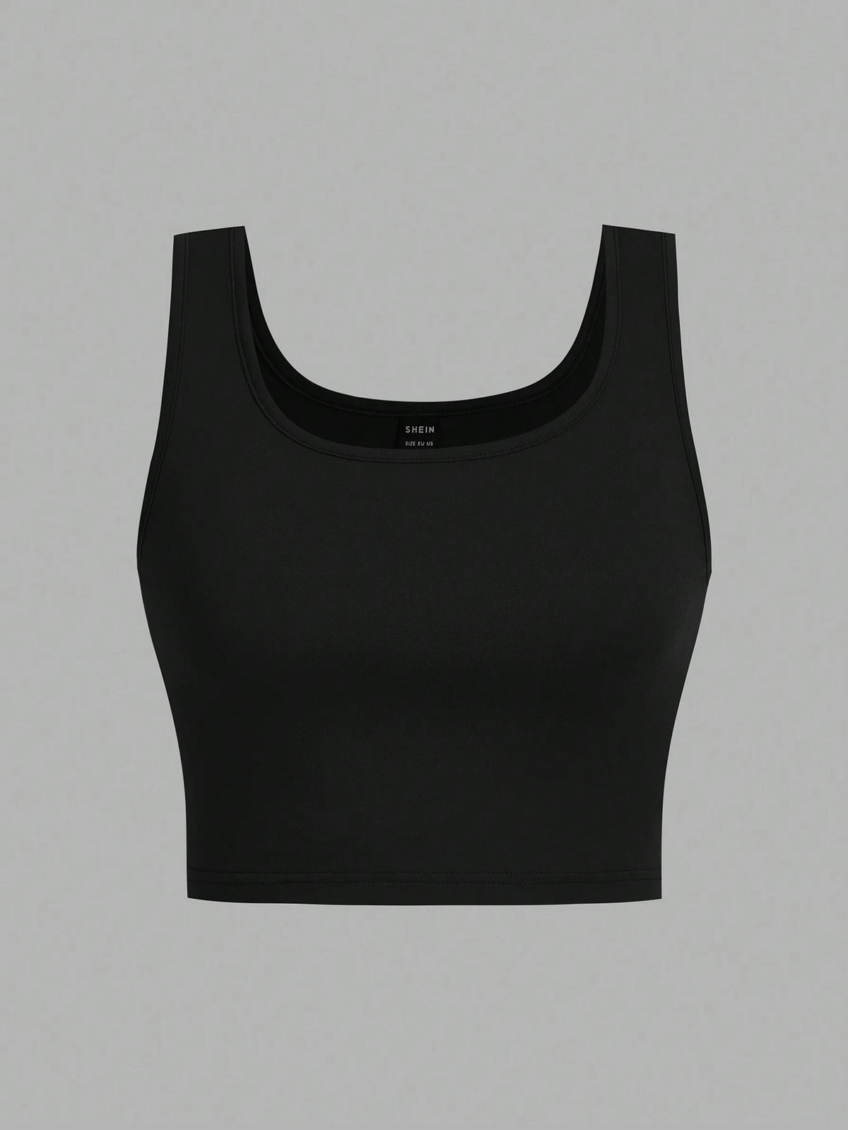 EZwear Women's 3pcs Black White Gray Super Short Tight Casual Basic Tank Top, Suitable For Summer Back To School