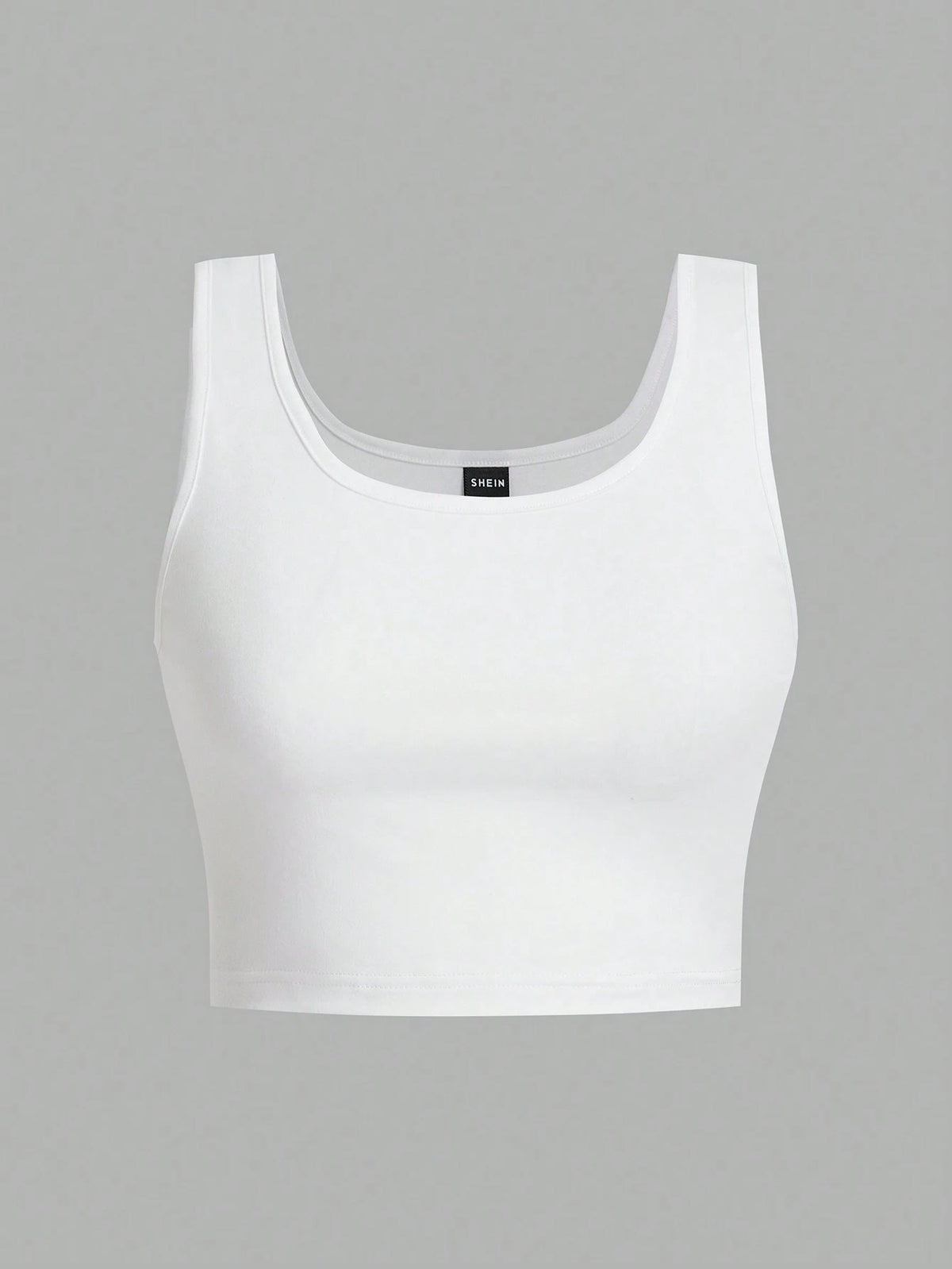 EZwear Women's 3pcs Black White Gray Super Short Tight Casual Basic Tank Top, Suitable For Summer Back To School