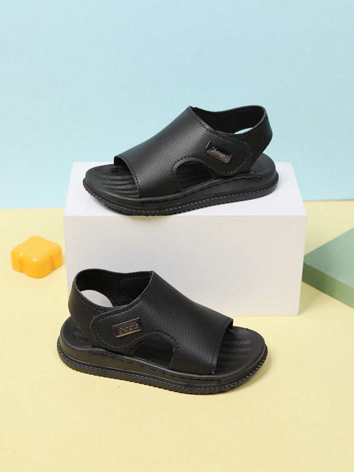 Fashionable Casual Flat Sandals For Toddler, Little Kid, Tween Kid, Soft Bottom Baby Walking Shoes