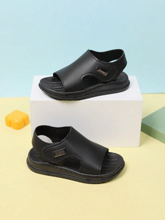 Fashionable Casual Flat Sandals For Toddler, Little Kid, Tween Kid, Soft Bottom Baby Walking Shoes