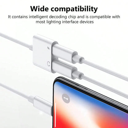 Fast Charging Type-C Audio Charging Adapter 2-In-1 Type C To 3.5mm/Type C Audio Auxiliary Cable Charging Adapter Compatible With IPhone 17 Pro Max/17 Pro/17/16/15 Pro Max/15 Pro/15 Plus/15 Earphone Co