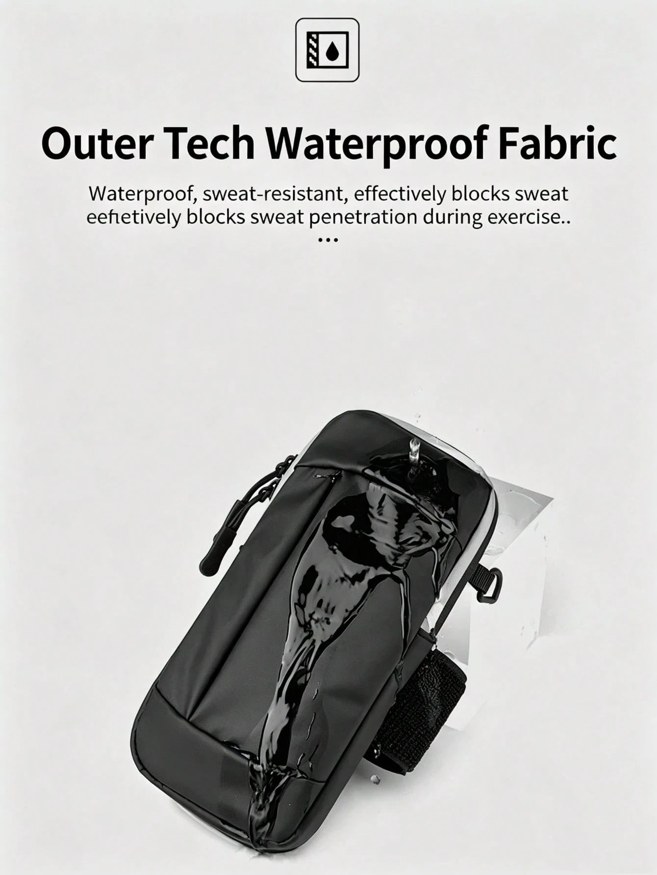 Fitness Outdoor Sports Running Bag Mini Phone Arm Bag Unisex Outdoor Sports Gear Crossbody Arm Bag