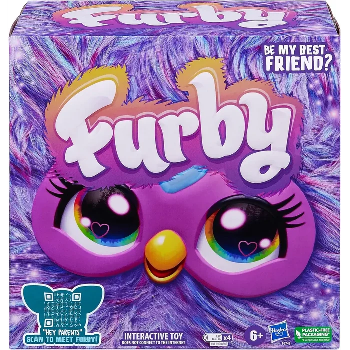 Furby Purple Battery Operated