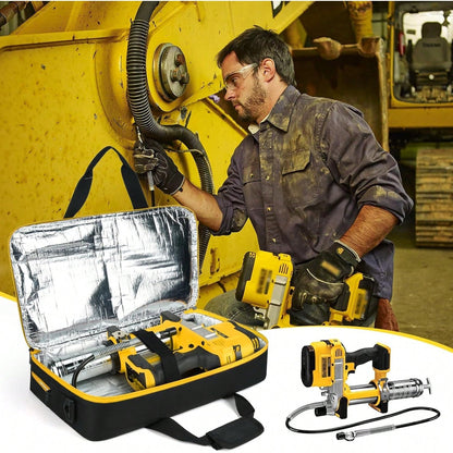 Grease Gun Case Compatible With Grease Gun 20v DCGG571B/ Grease Gun M18 2646-20/M12 2446-20, Carrying Case Compatible With Grease Gun, Battery & Charger​, Bag Only
