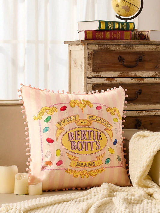 HARRY POTTER X 1-Piece Hedwig Pillow Cover, Soft Dutch Velvet Lanfendo Style Wizarding World Cushion Cover, Phnom Penh Dormitory Fan Gift