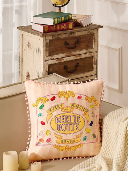 HARRY POTTER X 1-Piece Hedwig Pillow Cover, Soft Dutch Velvet Lanfendo Style Wizarding World Cushion Cover, Phnom Penh Dormitory Fan Gift
