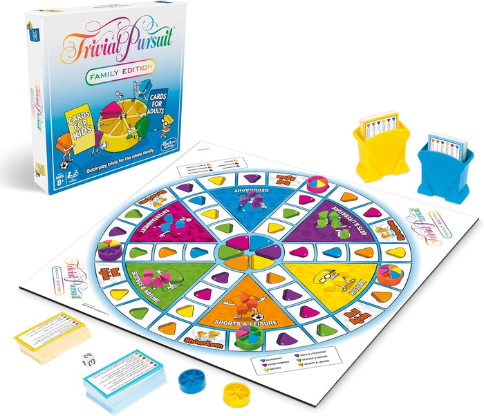 Hasbro Games Trivial Pursuit Family Game Edition