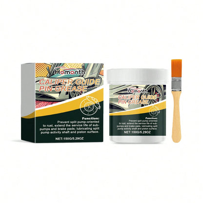 Homonth Car Brake Caliper Grease Silicone-Based Lubricant Caliper Anti-Seize Maintenance Grease
