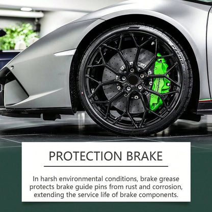 Homonth Car Brake Caliper Grease Silicone-Based Lubricant Caliper Anti-Seize Maintenance Grease