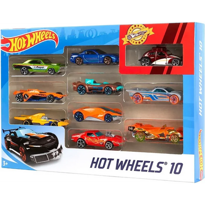 Hot Wheels Basic Car Pack of 10