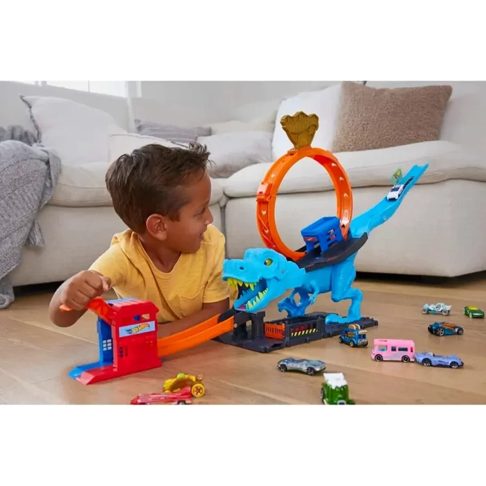 Hot Wheels City T-Rex Chomp Down