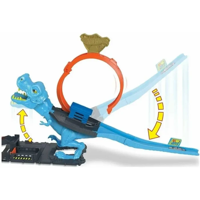 Hot Wheels City T-Rex Chomp Down