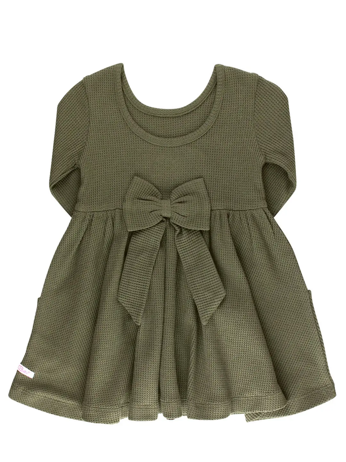 Juniper Knit 3/4 Sleeve Twirl Dress