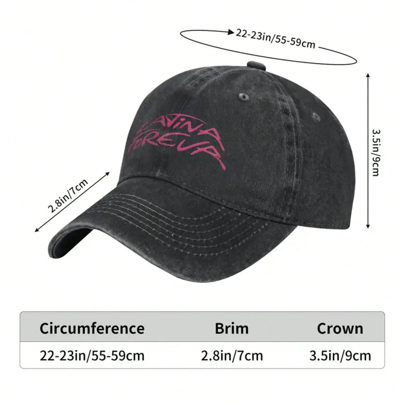 Karoled G New LATINA FOREVA Baseball Caps Outfits For Men Women Adjustable Trucker Hat