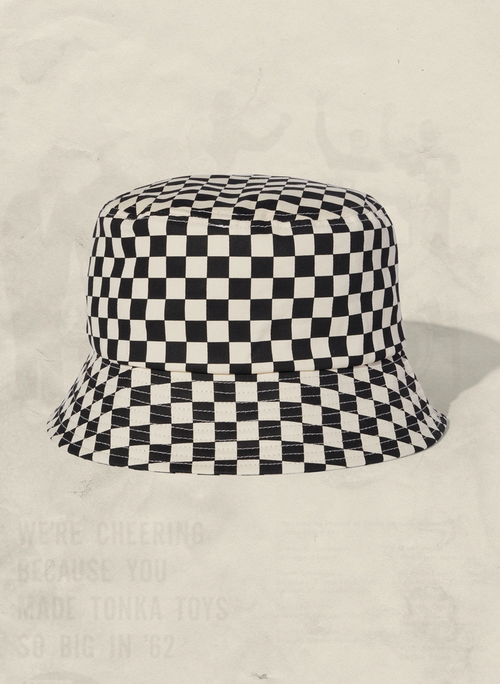 Kids Checkerboard Bucket Hat