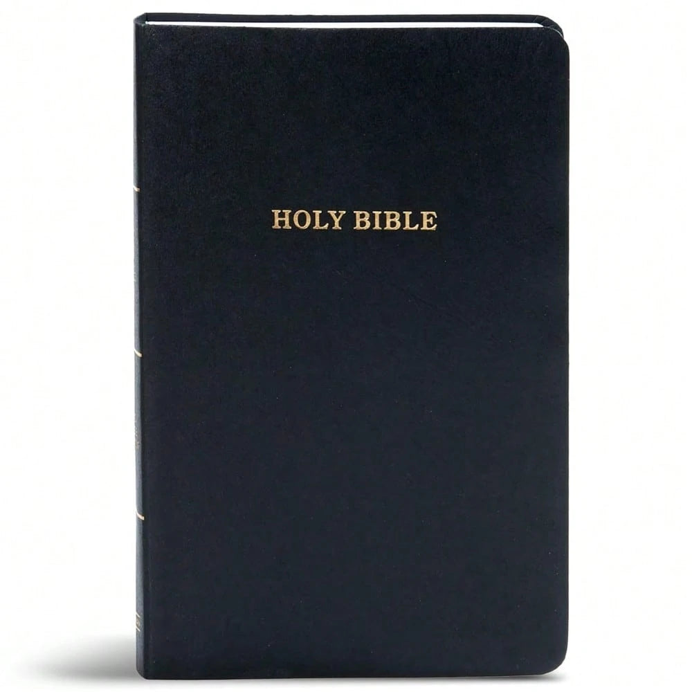KJV Gift And Award Bible, Black Imitation Leather, KJV Holy Bible, Red Letter, Pure Cambridge Text, Presentation Page, Easy-To-Read Bible MCM Type