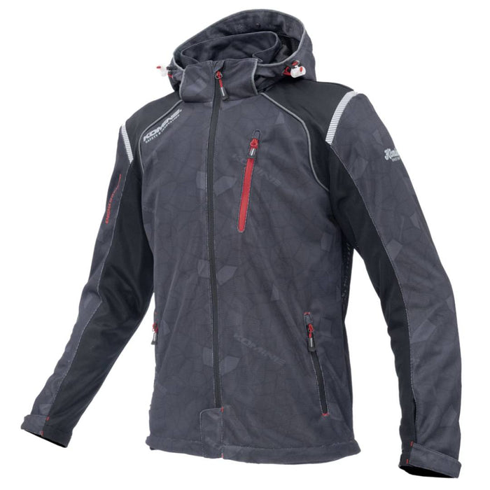 KOMINE JK-1355 ENIGMA G2 FULL MESH PARKA MOTORCYCLE JACKET