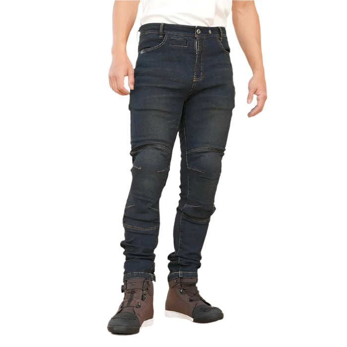 KOMINE WJ-7495RWMN ENIGMA LIGHT PROTECT FIT WOMEN JEANS