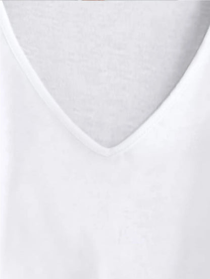 Lacomfia Plus Solid Dolman Sleeve Tee