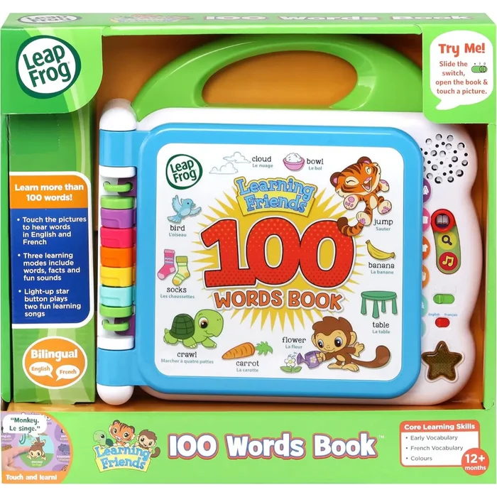 LeapFrog 100 Friends Words Book English France