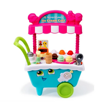 LeapFrog Scoop & Learn Ice Cream Cart Interactive Learning Playset