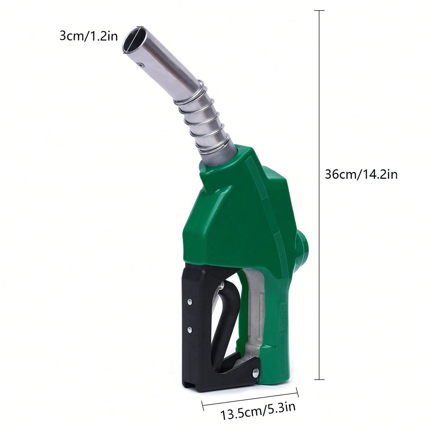 LianDu-US Automatic Fuel Nozzle- Auto Shut Off Nozzle For Gas Stations, Tank Trucks, Outdoor Industries, 31.7GAL Maximum Flow Rate (Green)
