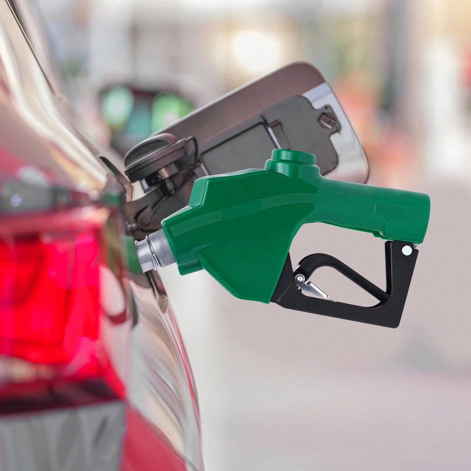 LianDu-US Automatic Fuel Nozzle- Auto Shut Off Nozzle For Gas Stations, Tank Trucks, Outdoor Industries, 31.7GAL Maximum Flow Rate (Green)