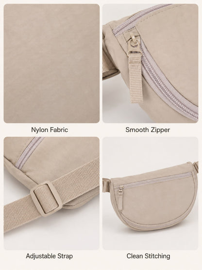Lightweight Bum Bags, Multi-Layered Design, Casual, Stylish, And Versatile, Perfect For Outdoor Sports, Campus Life, Cycling, Hiking, Camping, And Vacations/ A Great Choice For The Back-To-School Sea