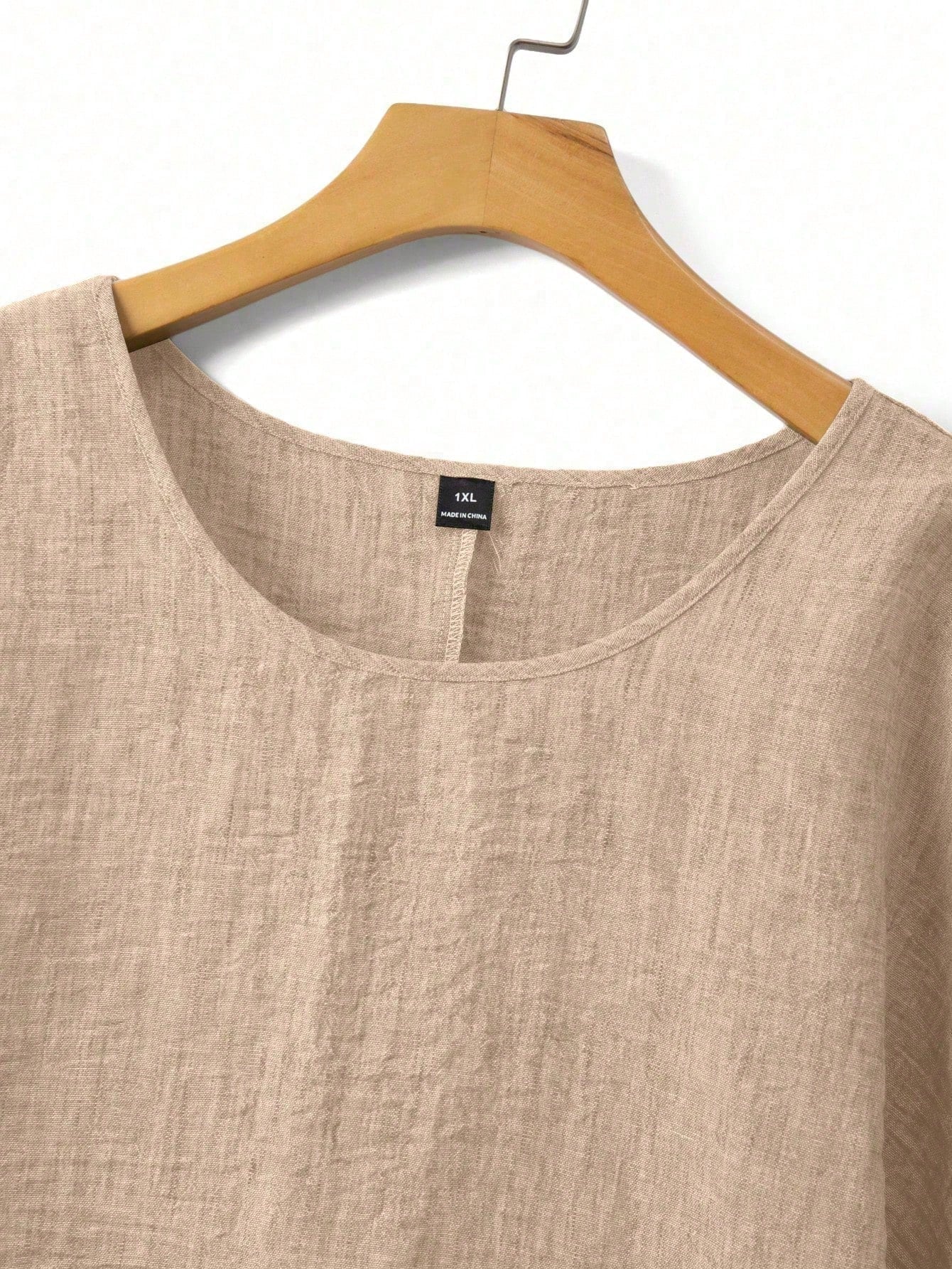 Linhara Spring/Summer New Versatile Casual Plus Size Shirt