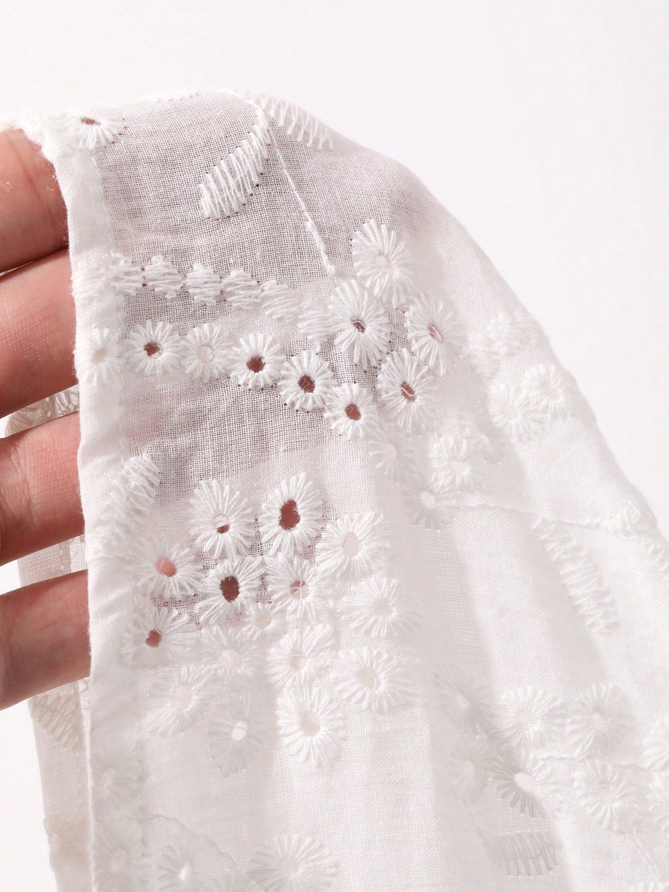 Livesso V-Neck Elegant Lace Blouse, Oblique Placket Short Sleeve, Plus Size Women White Shirt, Spring/Summer