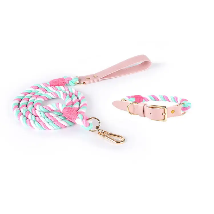 Loofie - Colorful Dog Collar & Leash