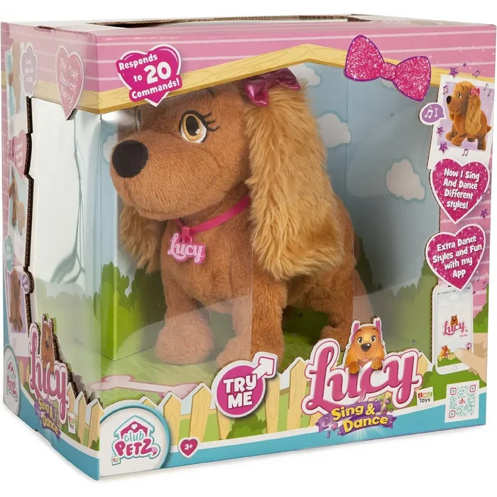 Lucy Sing & Dance Interactive Plush Battery Operated