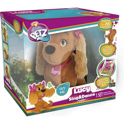 Lucy Sing & Dance Interactive Plush Battery Operated