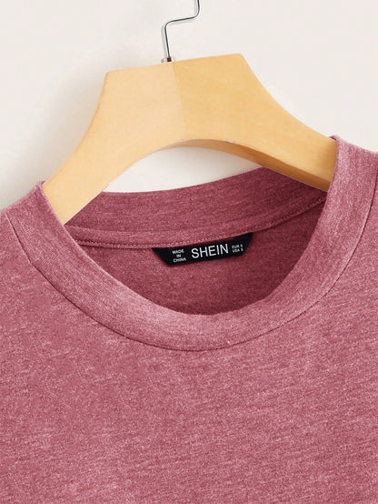 LUNE Plus Ruffle Hem Tee