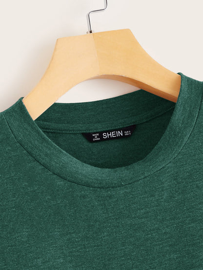 LUNE Plus Ruffle Hem Tee