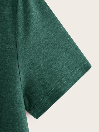LUNE Plus Ruffle Hem Tee