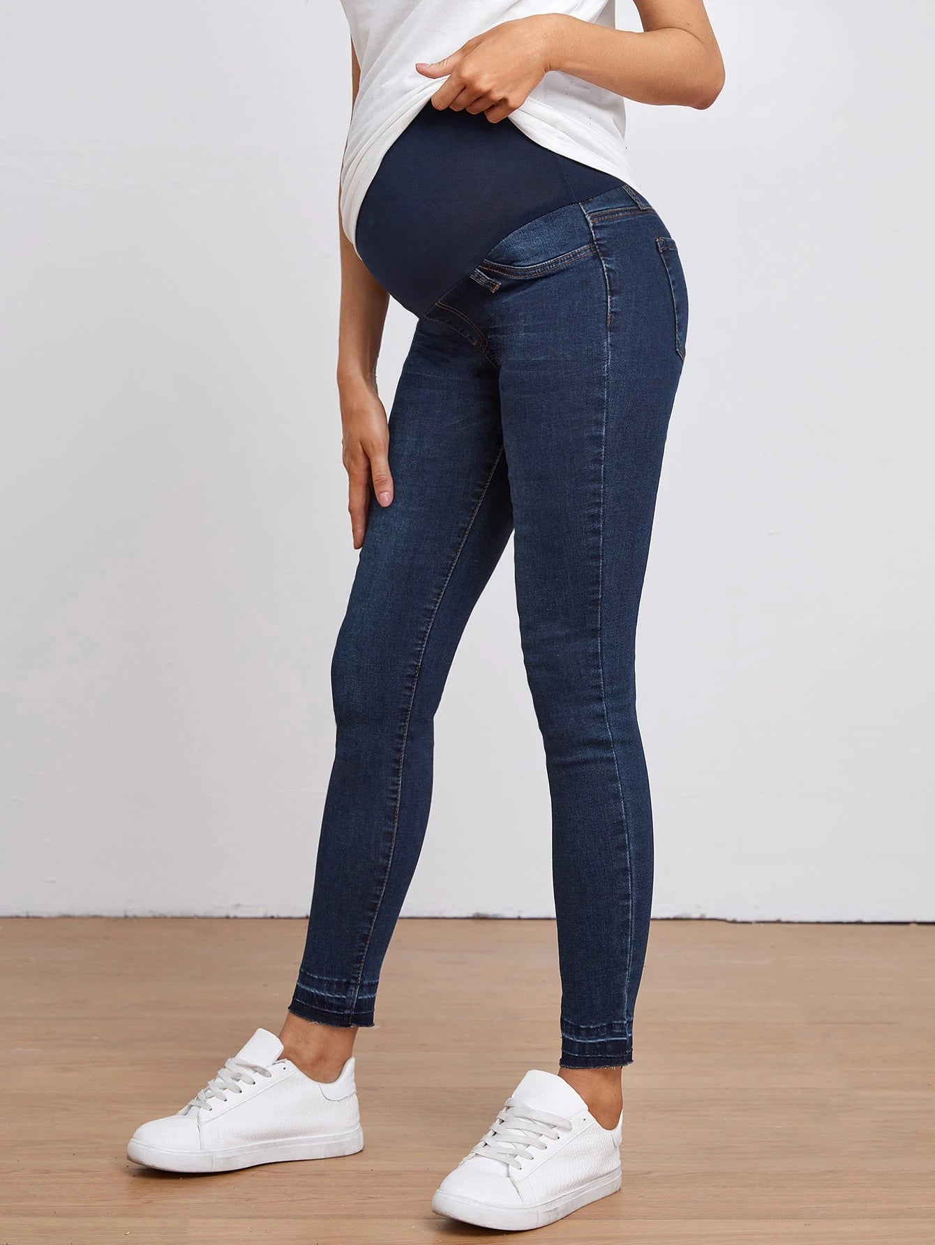 Maternity High Waist Skinny Jeans