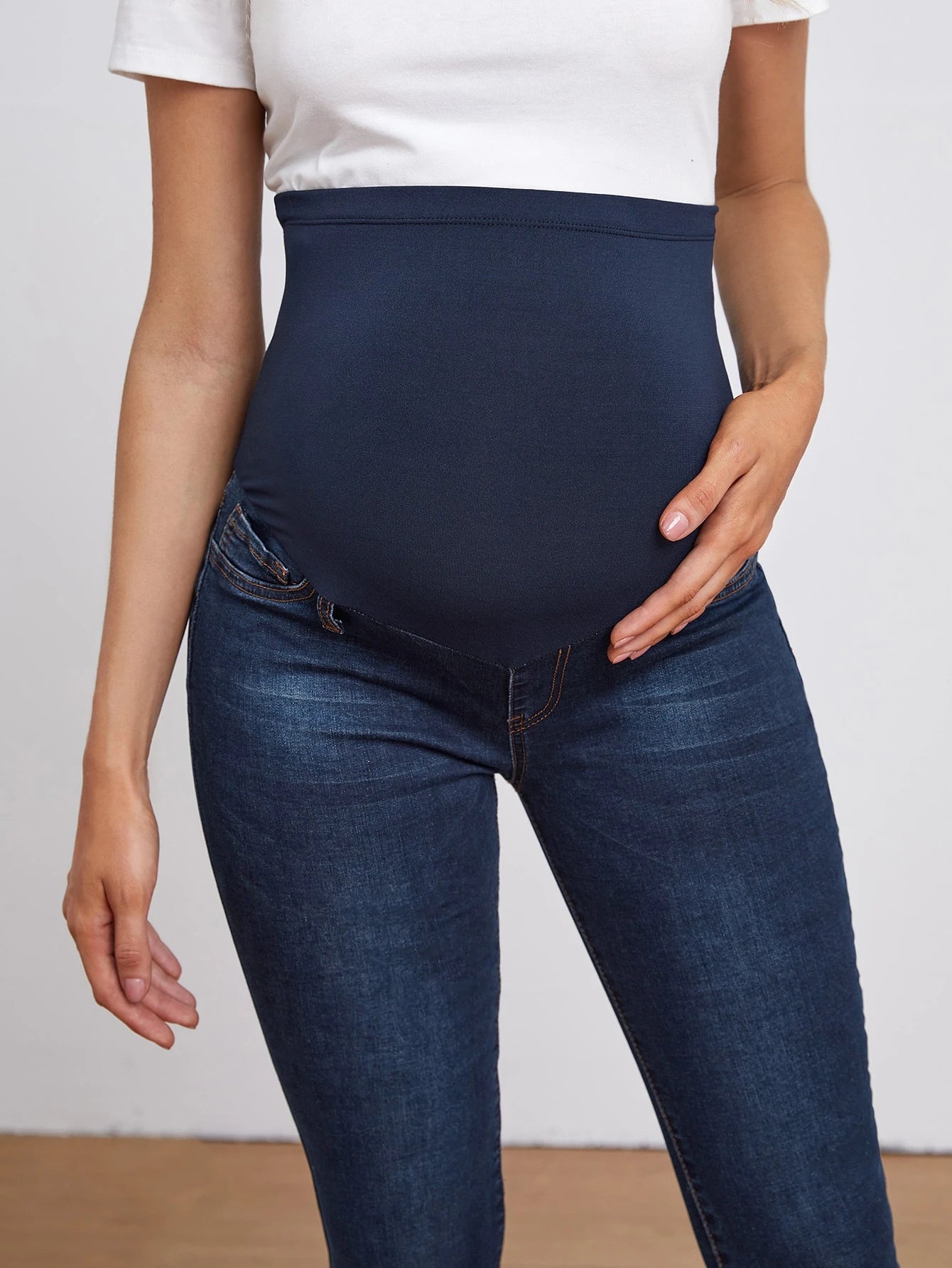 Maternity High Waist Skinny Jeans