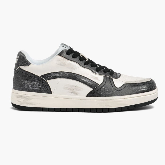 Men's Cross Court | Black x White