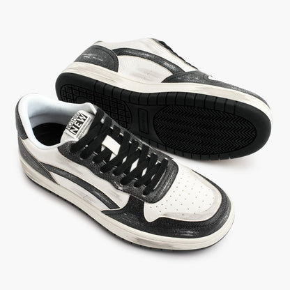Men's Cross Court | Black x White