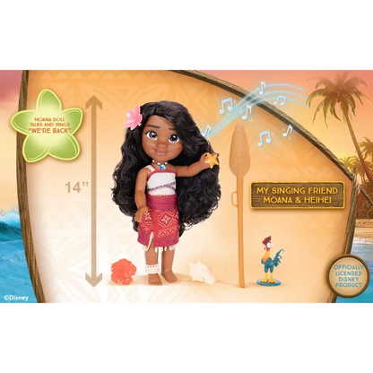 Moana2 My Singing Friend 14-Inches Dolls