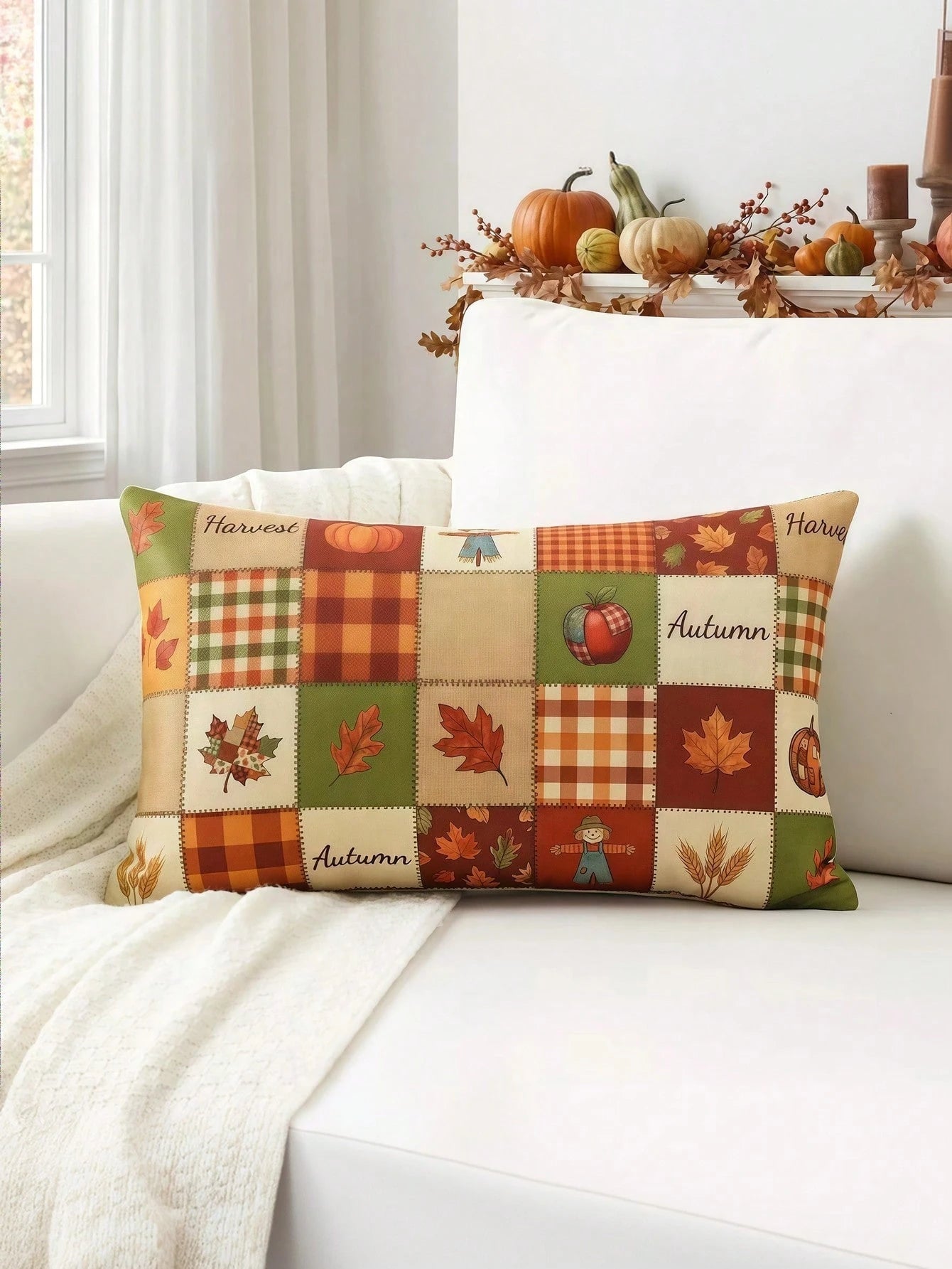 Modern Linen Throw Pillow Cover- "Relax, Enjoy Porch Time" Text, Woven Farmhouse Style Lumbar Pillow Sham With Zipper Closure, Suitable For Sofa, Lounge Chair And Various Rooms- Machine Washable, Au