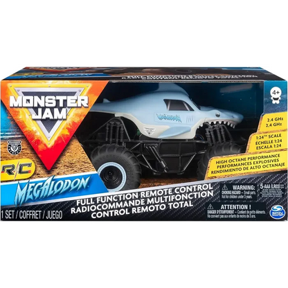 Monster Jam Rc 1:24 Megaladon Battery Operated