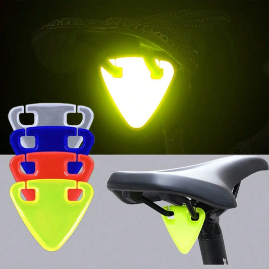 Multi-Color Emergency Reflective Bike Tail Light- No Battery Needed, Enhances Visibility & Road For Mountain Bikes And Road Bicycles