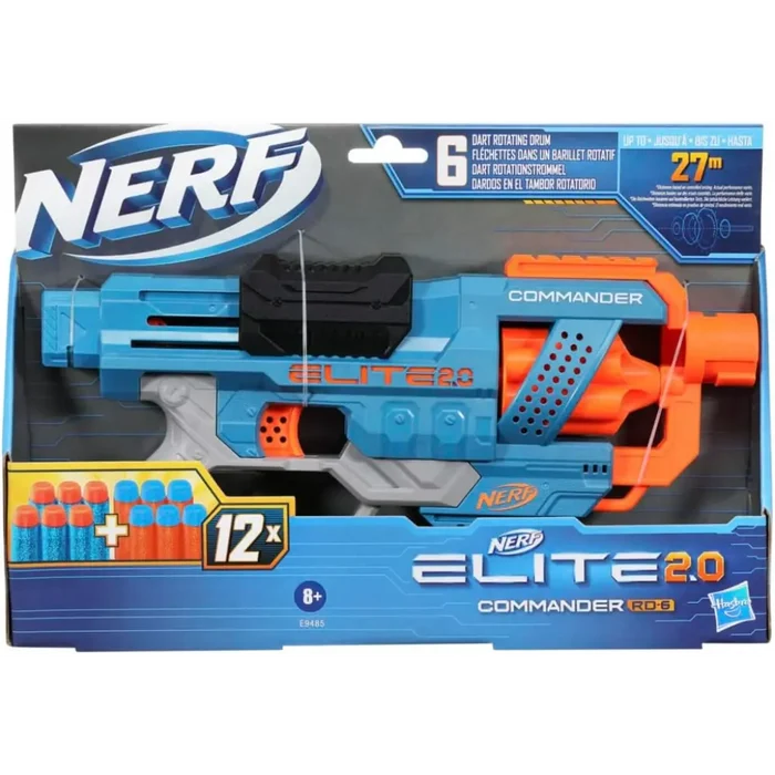 Nerf Elite 2.0 Commander Rc 6