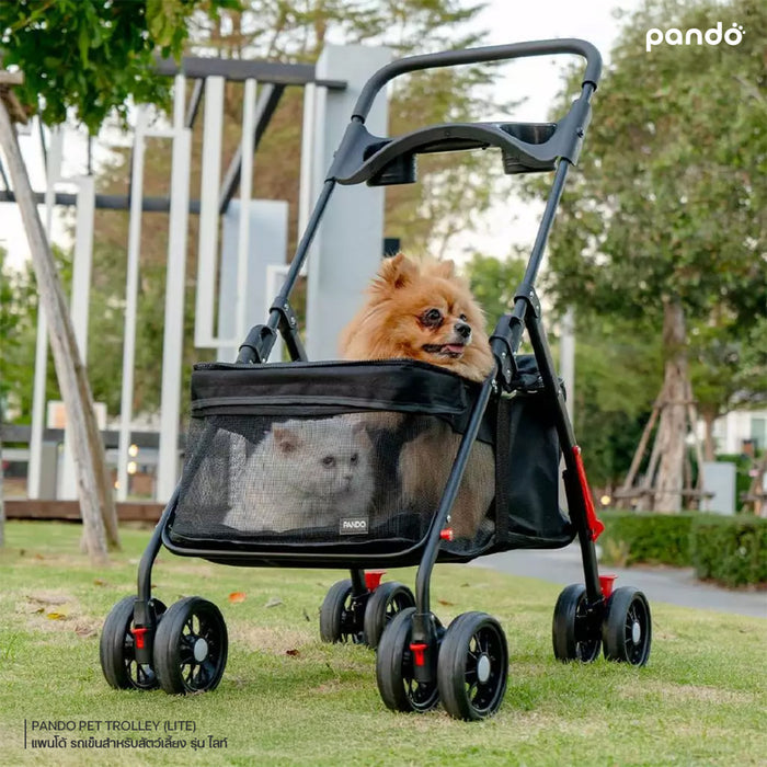 pando pet trolley (Lite) รถเข็นสำหรับสัตว์เลี้ยง รุ่น ไลท์
