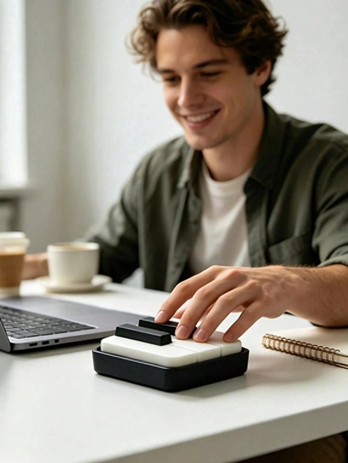 Piano Keyboard Press-Type Stress Relief Toy, Press-Type Desktop Ornament, Suitable For Office Desk, Party Decoration/Car Accessory, A Fun Gift For Friends And Family