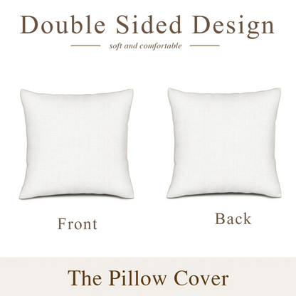 [Pillow Cover]Woodland Burgundy Floral Print Moody Botanical Pillowcase