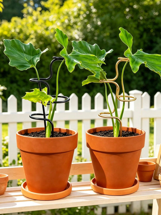 Plant Support Stakes – Durable Garden Supports For Flowers And Greenery – Suitable For Flowers And Herbs – 12.6-Inch (Approx. 32 Cm) – Ideal For Indoor And Outdoor Plants – Easy-To-Use Support Structu