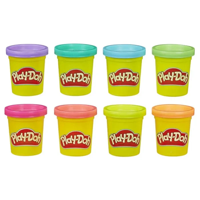 Play-Doh Neon Modeling Compound 8-Pack for Kids